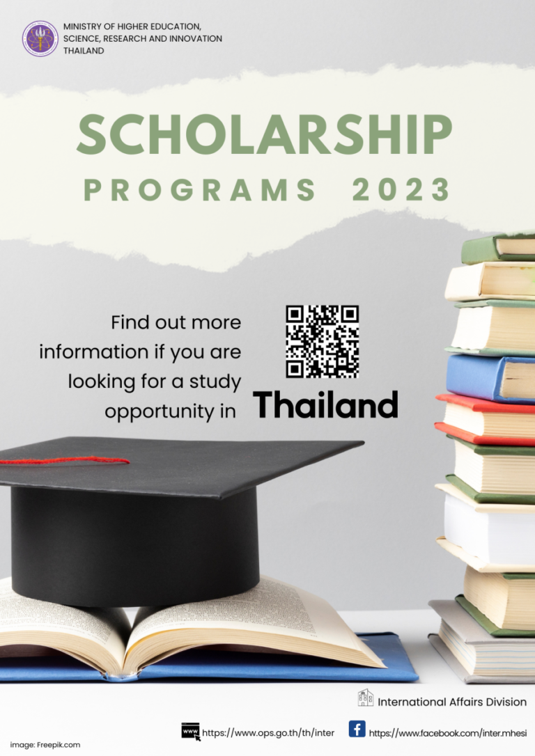 Scholarship Programs 2023, Thailand