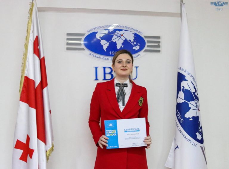 Mari Lomuashvili participated in Kozminski University International Summer School Mari Lomuashvili