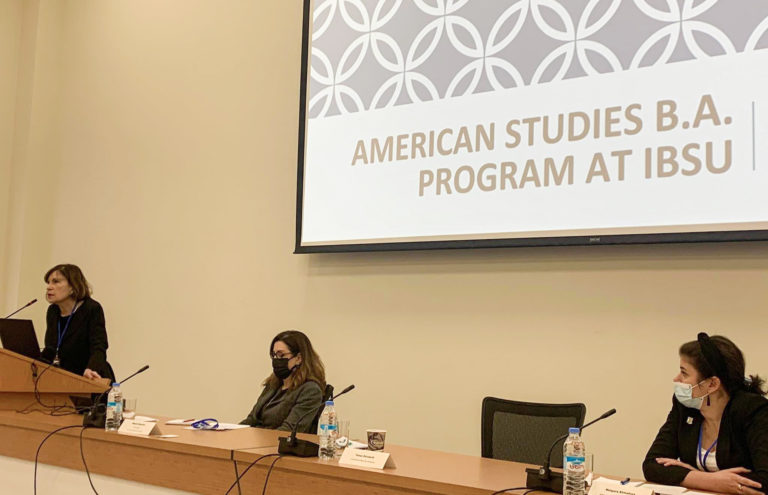 IBSU American studies program coordinator, Prof. Dr. Tamar Shioshvili participated in the conference “Expanding International Education Through Regional Knowledge Exchange.”