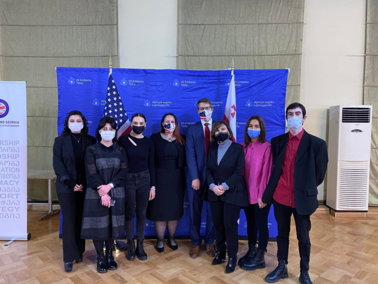 IBSU’s students participated in an event organized by the US Embassy