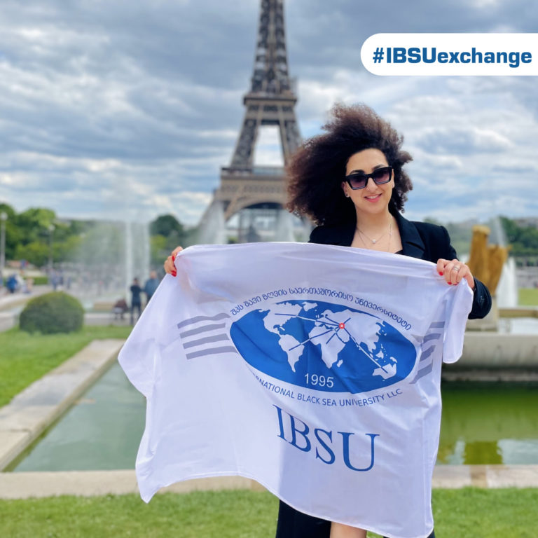 Mariam Banetishvili – a student of School Education, Humanities and Social Sciences Participated in The Bilateral Exchange Program of the ISG – International Business School in France.