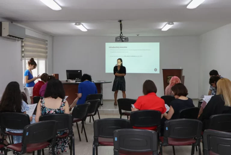 Saint Mary’s University lecturer held workshop at IBSU
