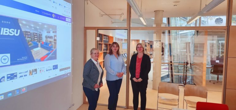 IBSU library head Khatia Butikashvili was in Germany with a DAAD scholarship