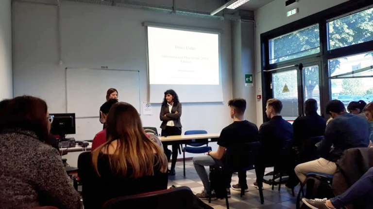 Faculty of Business Management International Relations Office (IRO) Representative , Kristina Lazaridi, took participation in the International Practicum Project which is organized by University of Insubria, Varese, Italy