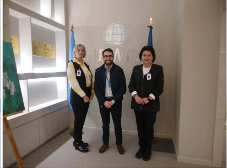 Representatives of IBSU Tourism Bachelor Programs hold meetings at UNWTO