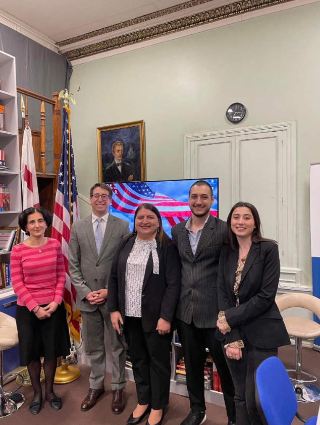 IBSU students attended U.S. Embassy event