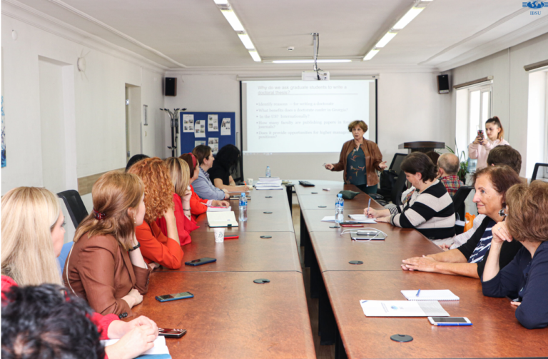 American professor Judith Elliott’s seminar at IBSU