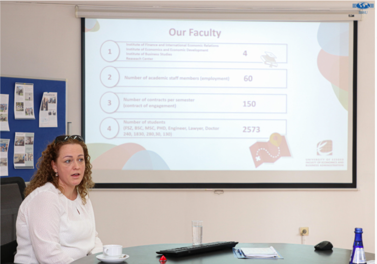 HR expert from Szeged University visited IBSU